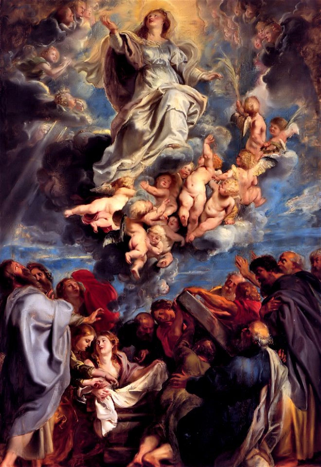 Sir Pieter-Paul Rubens; Assumption of the Devine and Holy Virgin Mary