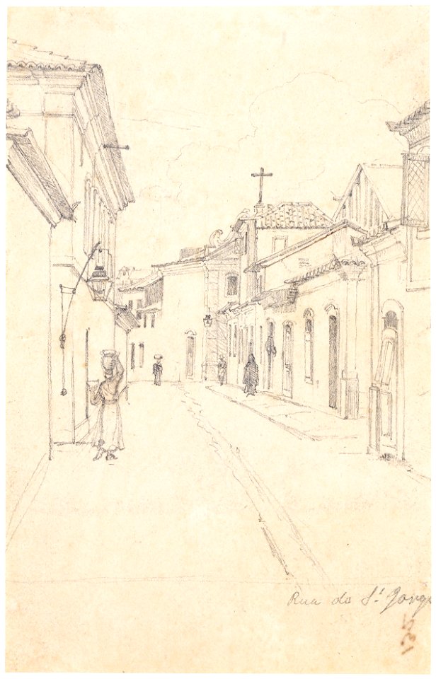 Rua Sm Jorge, da Coleção Brasiliana Iconográfica