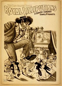 Royal Lilliputians the big comedy boom - a comedy company of giants and midgets. LCCN2014635925