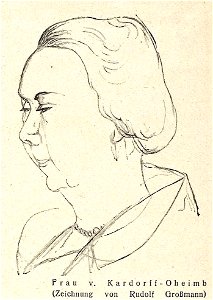 Rudolf Großmann - Frau Katharina von Kardorff-Oheimb, 1929