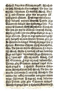 Rozmowy, które miał król Salomon mądry z Marchołtem p126