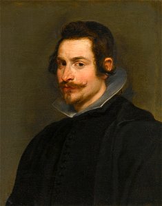 Peter Paul Rubens - Portrait of a Gentleman, half-length, wearing black