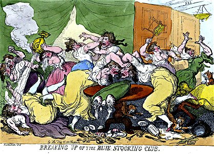 Rowlandson-Bluestockings