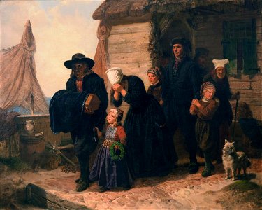 Rudolf Jordan - Helgal, Lootsen Familie (also called Pilot's Family) - 1967.282.1 - Reading Public Museum