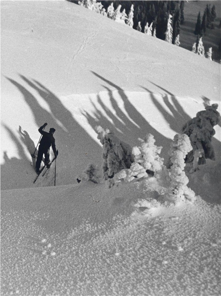 Rudolf Koppitz Auf Skitour 1928