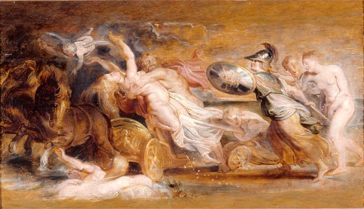 Peter Paul Rubens - The Abduction of Proserpina (Petit Palais)