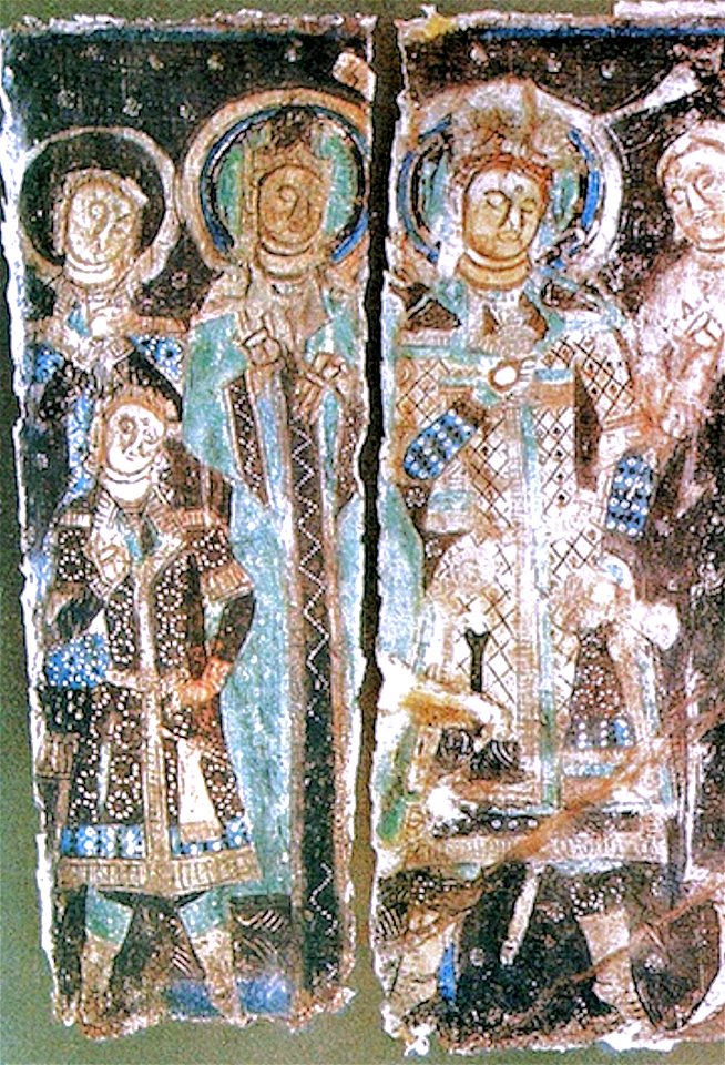 Royal family, Cave 17, Kizil Caves