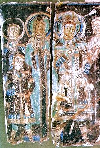 Royal family, Cave 17, Kizil Caves