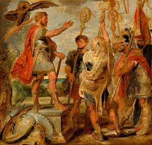 Peter Paul Rubens - Decius Mus Addressing the Legions (National Gallery of Art). Free illustration for personal and commercial use.