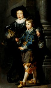 Peter Paul Rubens - Albert and Nicolaas Rubens - WGA20372. Free illustration for personal and commercial use.