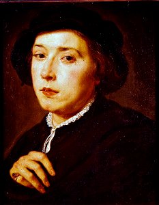 Peter Paul Rubens - Jonge man met zwarte hoed