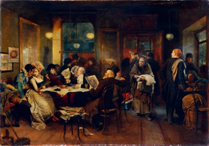 Rudolf Hausleithner - Faschingsmorgen - 6186 - Österreichische Galerie Belvedere