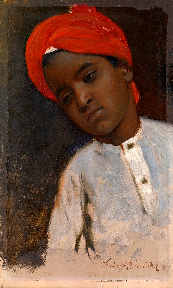 Rudolf Swoboda (1859-1914) - Ramlal - RCIN 403823 - Royal Collection