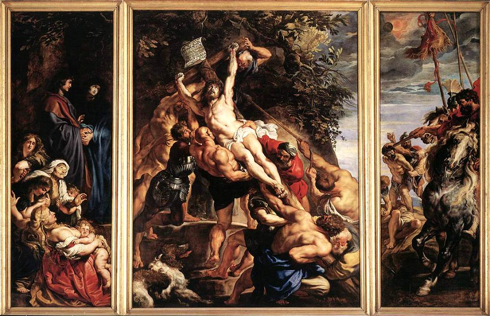 Rubens - The Raising of the Cross