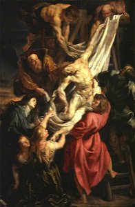 Rubens - The Descent from the Cross, Courtauld P.1947.LF.359. Free illustration for personal and commercial use.