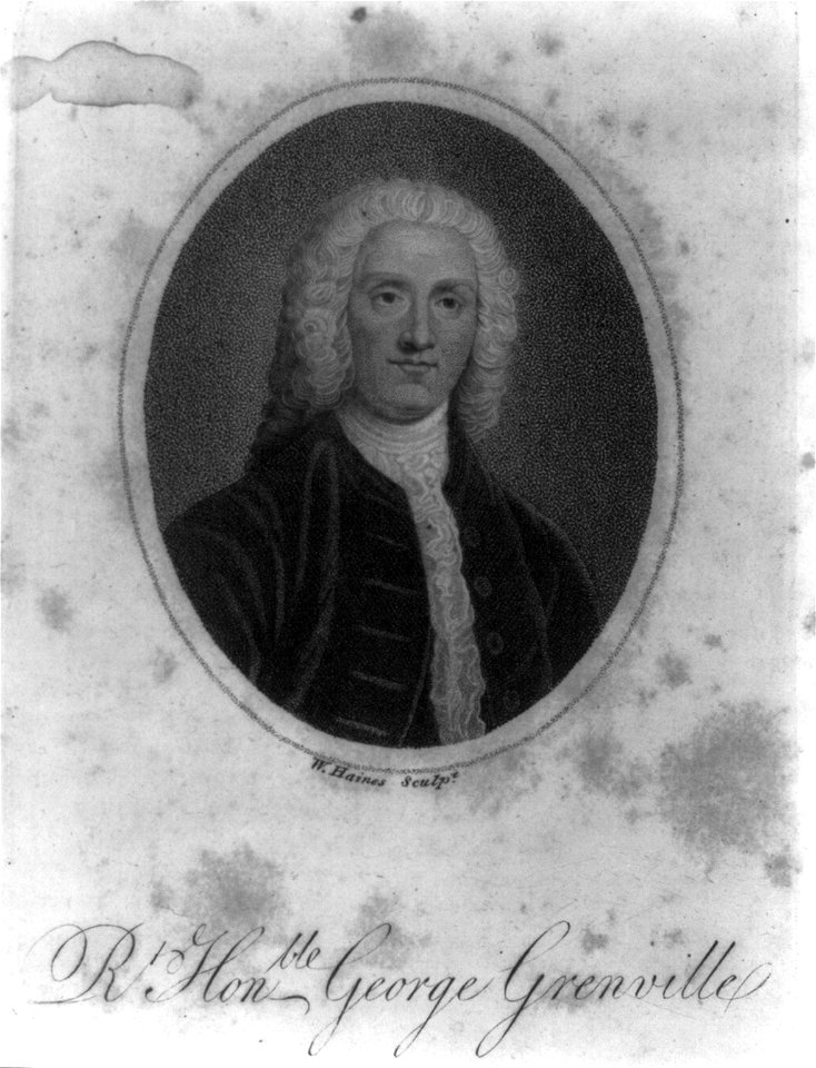 Rt. Hon'ble. George Grenville - W. Haines sculpt. LCCN2014645283