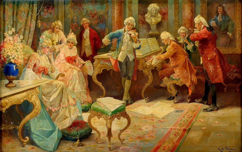 Rudolf Alfred Höger Das Hofkonzert