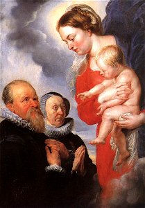 Peter Paul Rubens - Virgin and Child - WGA20182. Free illustration for personal and commercial use.