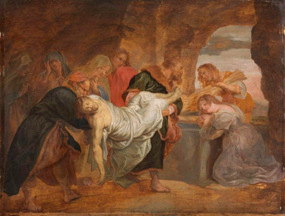 Rubens copy - Grablegung Christi