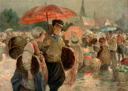 Rudolf Alfred Höger Markttag