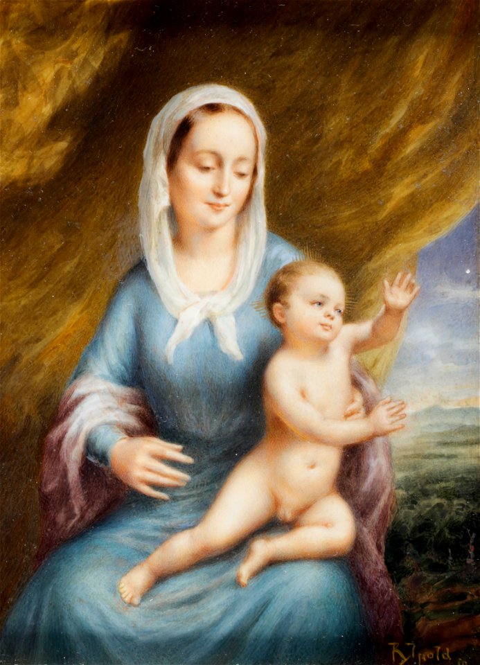 Rudolf Ipold Madonna und Kind 1910