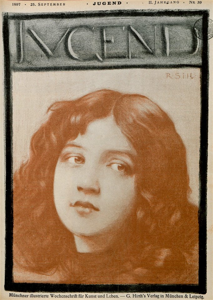 Rudolf Schulte im Hofe - Jugend Nr. 39, 1897