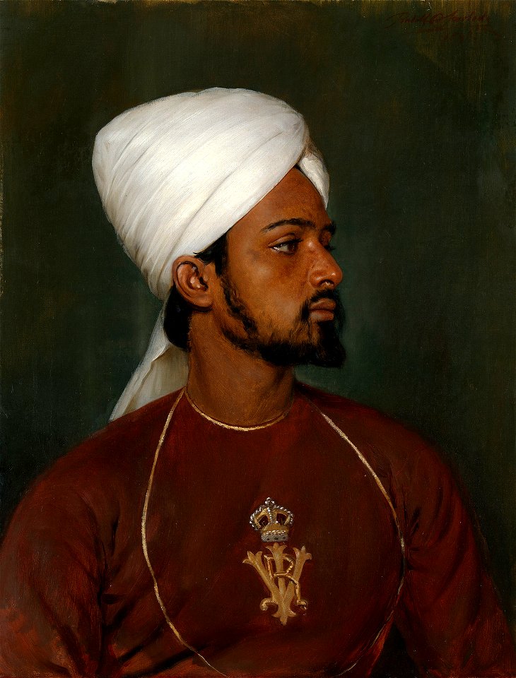 Rudolf Swoboda (1859-1914) - Ghulum Mustafa - RCIN 403643 - Royal Collection