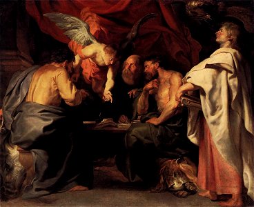 Peter Paul Rubens - The Four Evangelists - WGA20197. Free illustration for personal and commercial use.
