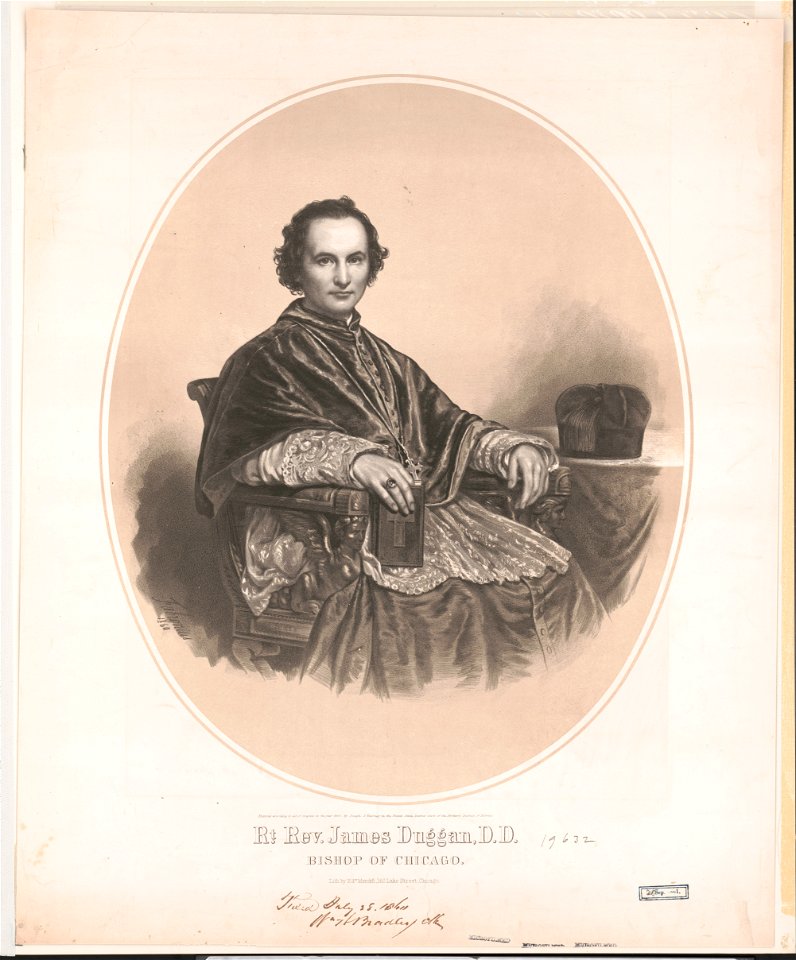 Rt. Rev. James Duggan, D.D. Bishop of Chicago LCCN2003671779