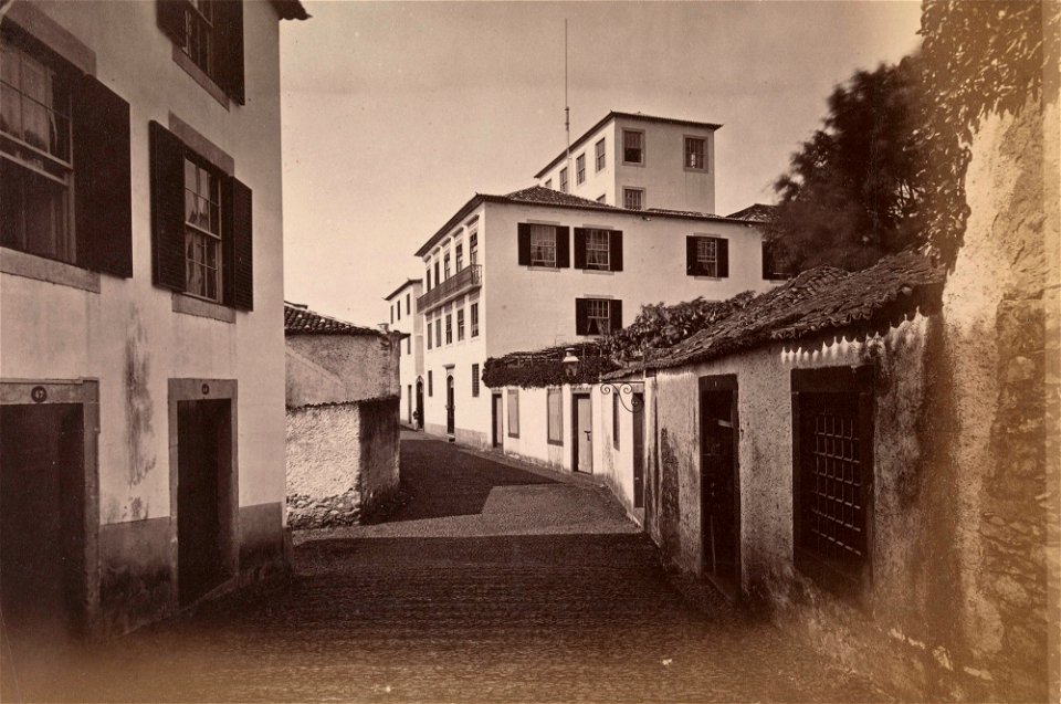 Rua do Carmo, Funchal, 1880