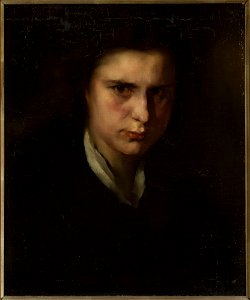 Rudolf Hirth du Frenes - Study of a female head - M.Ob.456 MNW - National Museum in Warsaw