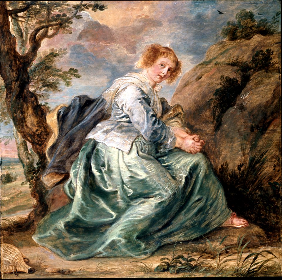 Rubens, Sir Peter Paul - Hagar in the Desert - Google Art Project