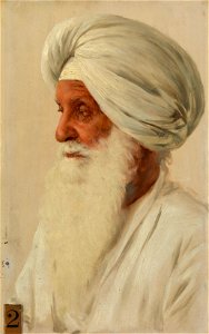 Rudolf Swoboda (1859-1914) - Sardar Bir Singh - RCIN 403815 - Royal Collection