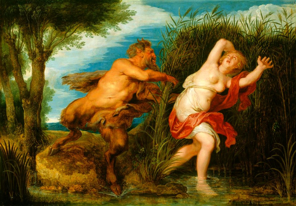 Pan and Syrinx - After Rubens