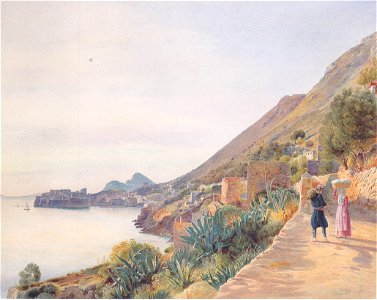 Rudolf von Alt - Blick auf Ragussa - 1841