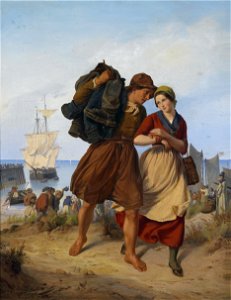 Rudolf Jordan Heimkehr des Fischers 1837