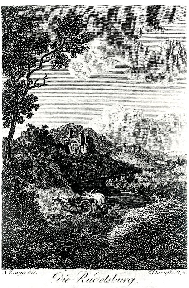 Rudelsburg vor 1770