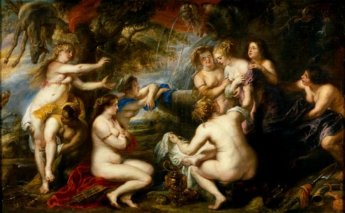 Peter Paul Rubens - Diana and Callisto - WGA20326. Free illustration for personal and commercial use.
