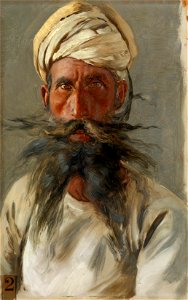 Rudolf Swoboda (1859-1914) - Makkan Singh - RCIN 403793 - Royal Collection