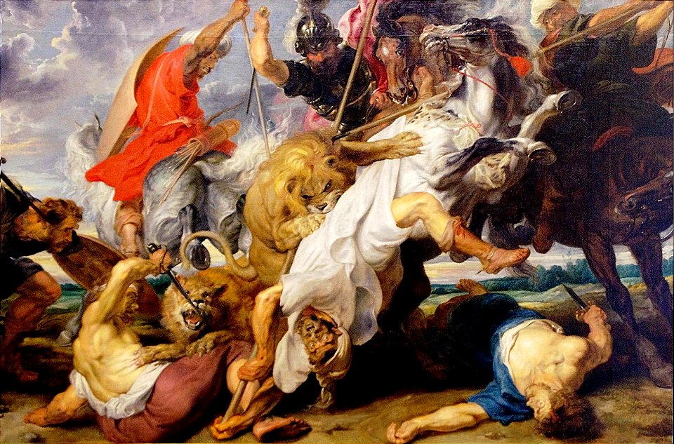 Rubens Peter Paul Lion Hunt APMuenchen