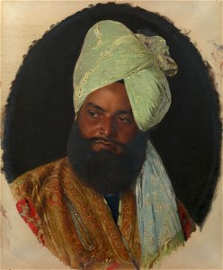 Rudolf Swoboda (1859-1914) - Mirza Yusuf Beg (d. 1918) - RCIN 403838 - Royal Collection