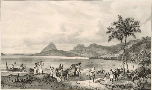 Rugendas - Voyage pittoresque dans le Brésil, fascicule 13, trad Golbéry, 1827 (page 17 crop)