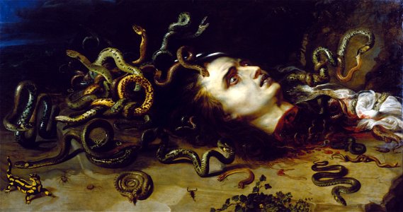 Peter Paul Rubens - Head of Medusa (Brno)