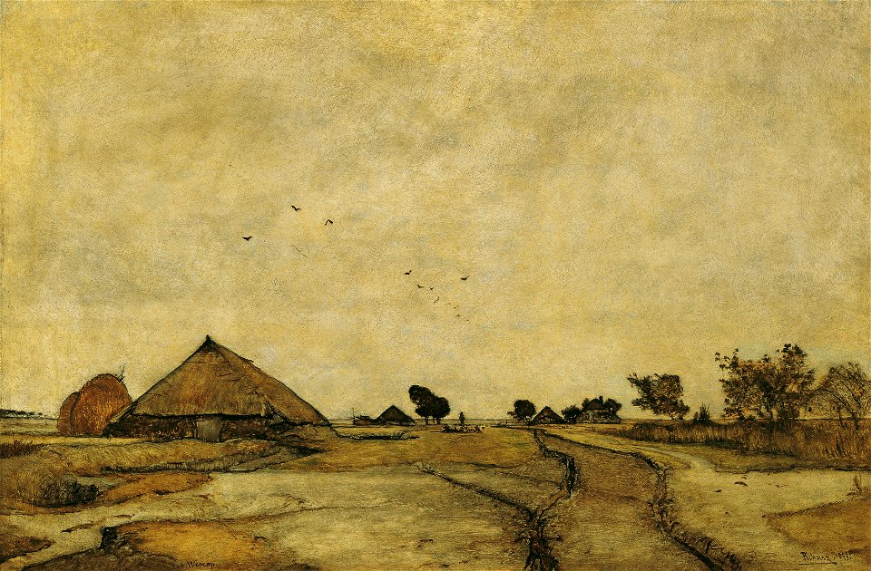 Rudolf Ribarz - Holländische Landschaft - 1357 - Österreichische Galerie Belvedere