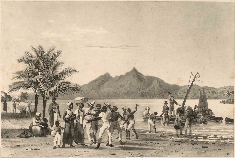 Rugendas - Voyage pittoresque dans le Brésil, fascicule 19, trad Golbéry, 1827 (page 13 crop)