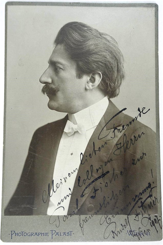 Rudolf Fitzner, Wien 1907