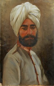 Rudolf Swoboda (1859-1914) - Sikander Mallik - RCIN 403788 - Royal Collection