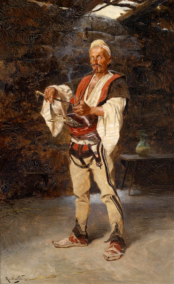 Rudolf Otto Ritter von Ottenfeld Ein Montenegriner 1888