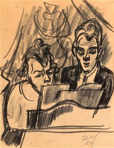 Rudolf Wacker Am Klavier 1924