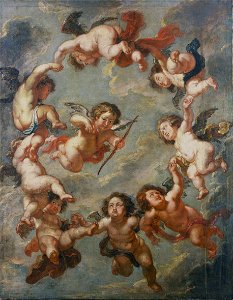 Rubens, Sir Peter Paul - Putti- a ceiling decoration - Google Art Project. Free illustration for personal and commercial use.